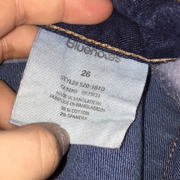 ✨3/20✨ Dark wash cuffed Bluenotes denim shorts - Picture 6 of 6